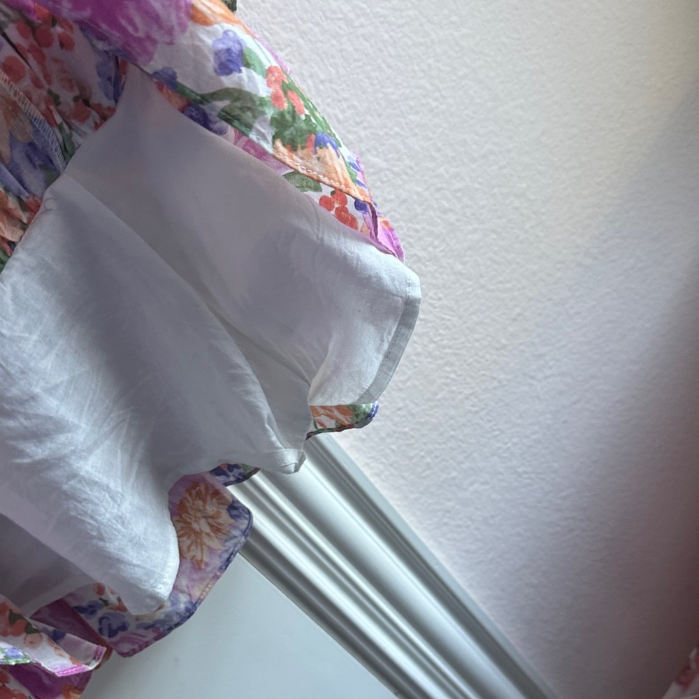 Hello Molly Pink Multi Floral Ruffle Dress - Picture 7 of 12